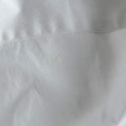 Pre Owned Ralph Lauren White Cotton Button Front Super Slim Fit Shirt S