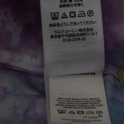 مملوكة مسبقًا Ralph Lauren Multicolored Tie Dyed Cotton Button Front Relaxed Fit Shirt M