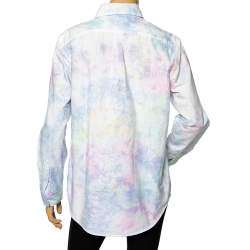 مملوكة مسبقًا Ralph Lauren Multicolored Tie Dyed Cotton Button Front Relaxed Fit Shirt M