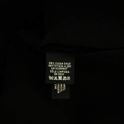 Pre Owned Ralph Lauren Black Wool Crepe Formal Pants M 