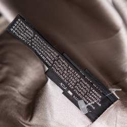 Pre Owned Ralph Lauren Ecru Cashmere Knit Button Front Jacket S