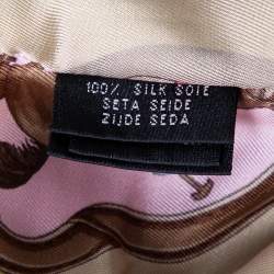 Pre Owned Ralph Lauren Brown Ostrich Leather Standing Collar Jacket M