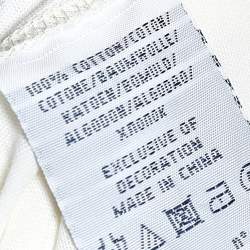 Pre Owned Ralph Lauren Cream Cotton Tunic Blouse M