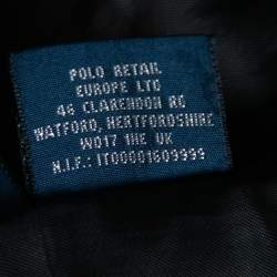 Pre Owned Ralph Lauren Two Tone Patterned Wool Single Breasted Blazer M