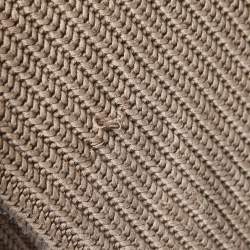 Pre Owned Ralph Lauren Beige Silk & Cashmere Knitted Poncho Top M