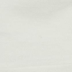 Pre Owned Ralph Lauren Cream Cotton Logo Patch Skinny Polo T-Shirt S