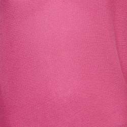Pre Owned Ralph Lauren Pink Cashmere Long Kimono Sleeve Sweater S