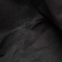 Pre Owned Ralph Lauren Black Canvas Embroidered Tote