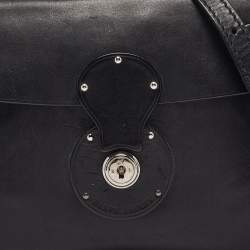 Ralph Lauren Black Leather Ricky Clutch Bag