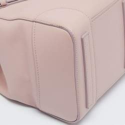 Ralph Lauren Light Pink Leather Soft Ricky 33 Tote