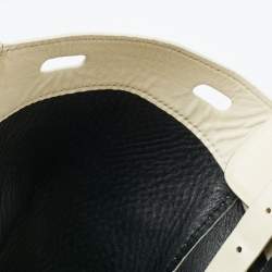 Pre Owned Ralph Lauren Light Cream Leather Soft Ricky 33 Tote