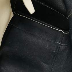 Pre Owned Ralph Lauren Light Cream Leather Soft Ricky 33 Tote