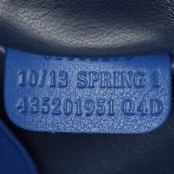 مملوكة مسبقًا Ralph Lauren Ricky Two Tone Blue Leather Tote