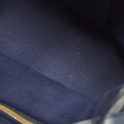 Pre Owned حقيبة يد رالف لورين ريكي 33 جلد كحلي