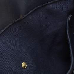 Pre Owned حقيبة يد رالف لورين ريكي 33 جلد كحلي