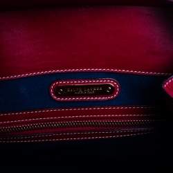 Pre Owned Ralph Lauren Red Soft Leather Ricky 33 Tote