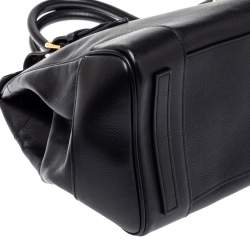 Pre Owned Ralph Lauren Black Soft Leather Ricky 33 Tote