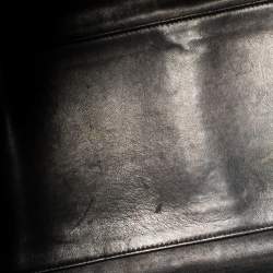 Pre Owned حقيبة يد رالف لورين ريكي جلد تمساح أرجواني داكن