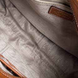 Pre Owned Ralph Lauren Tan Leather Hobo 