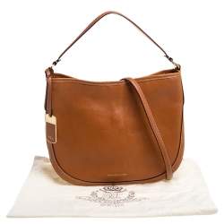 Pre Owned Ralph Lauren Tan Leather Hobo 