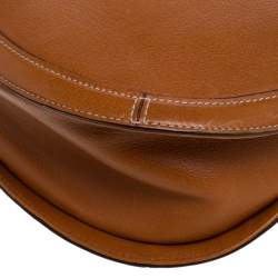 Pre Owned Ralph Lauren Tan Leather Hobo 