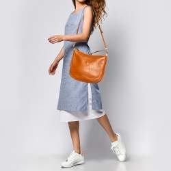 Pre Owned Ralph Lauren Tan Leather Hobo 