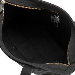 Pre Owned Ralph Lauren Black Canvas Shopper Tote