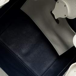 Pre Owned حقيبة رالف لورين ريكي سوفت جلد أبيض