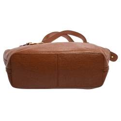 Pre Owned Ralph Lauren Brown Leather Tote