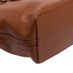 Pre Owned Ralph Lauren Brown Leather Tote