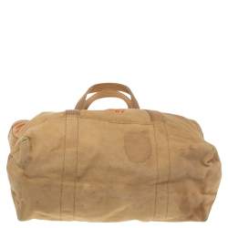 مملوكة مسبقًا Ralph Lauren Beige Canvas Logo Tote