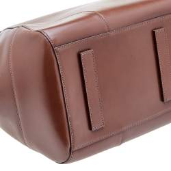 مملوكة مسبقًا Ralph Lauren Brown Leather Bedford Satchel