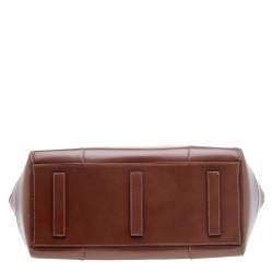 مملوكة مسبقًا Ralph Lauren Brown Leather Bedford Satchel