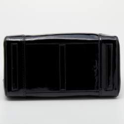 Pre Owned Ralph Lauren Black Patent Leather Ricky Tote