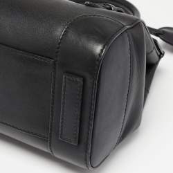 Pre Owned Ralph Lauren Black Leather Ricky 27 Satchel 