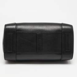 Pre Owned Ralph Lauren Black Leather Ricky 27 Satchel 