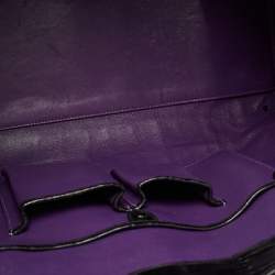 Pre Owned Ralph Lauren Black Alligator Ricky 40 Tote 