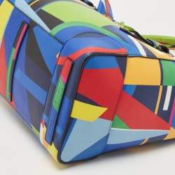 Pre Owned Ralph Lauren Multicolor Soft Leather Ricky Tote