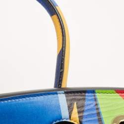 Pre Owned Ralph Lauren Multicolor Soft Leather Ricky Tote