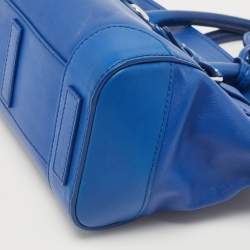 Pre Owned  Ralph Lauren Blue Leather Soft Ricky Tote