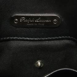 Pre Owned Ralph Lauren Red Leather Tote