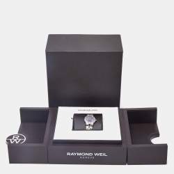 Raymond Weil Grey Stainless Steel Parsifal 9441 Women's Wristwatch 27 mm