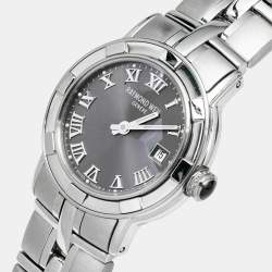 Raymond Weil Grey Stainless Steel Parsifal 9441 Women's Wristwatch 27 mm