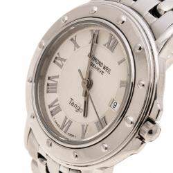 Raymond Weil Silver Stainless Steel Tango 5630 Women's Wristwatch 39 mm
