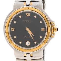 Raymond Weil Black Gold Plated Stainless Steel Parsifal 9190 Women Watch 35MM