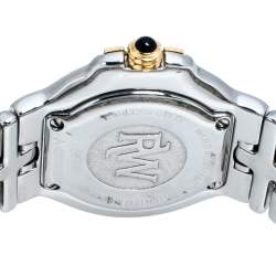 مملوكة مسبقًا ساعة يد نسائية ريموند ويل بارسيفال كوارتز ستانلس ستيل مطلية ذهب أصفر بيضاء 28 مم