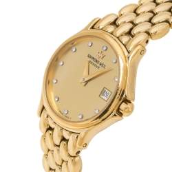 Pre Owned ساعة يد نسائية ريموند ويل "شوروس 5368" معدن مطلي بالذهب 23.50 مم 