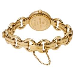 مملوكة مسبقًا Raymond Weil White Gold Plated 9828 Women's Wristwatch 22MM