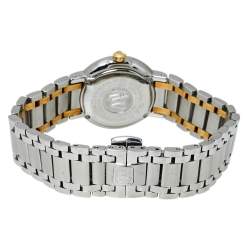 مملوكة مسبقًا ساعة يد نسائية ريموند ويل ستانلس ستيل ألماس أثيللو 2320-STG-00985 بيضاء 25 مم