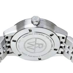 Pre Owned Raymond Weil Mother Of Pearl Stainless Steel Freelancer Women's Wristwatch 33.50 mm